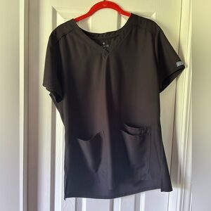 Med couture scrub set Medium top and large pants. Used in great condition!